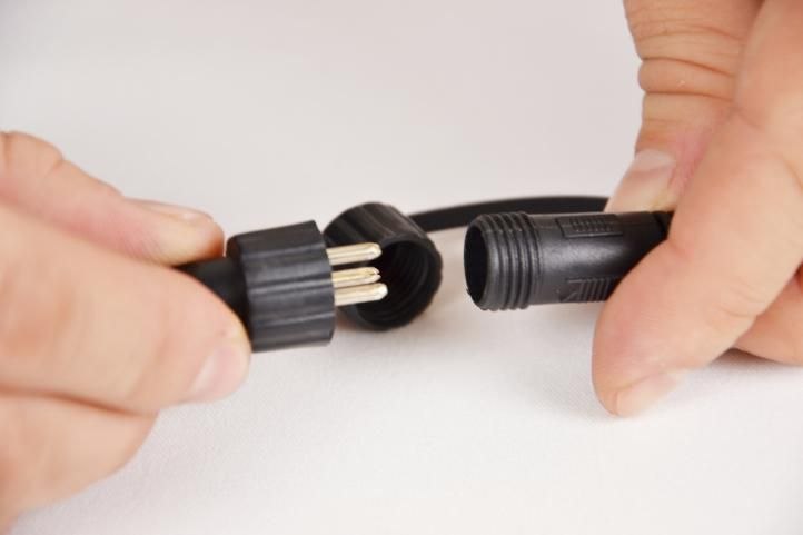 DiLED świetlna kurtyna - 200 LED, ciepła biel